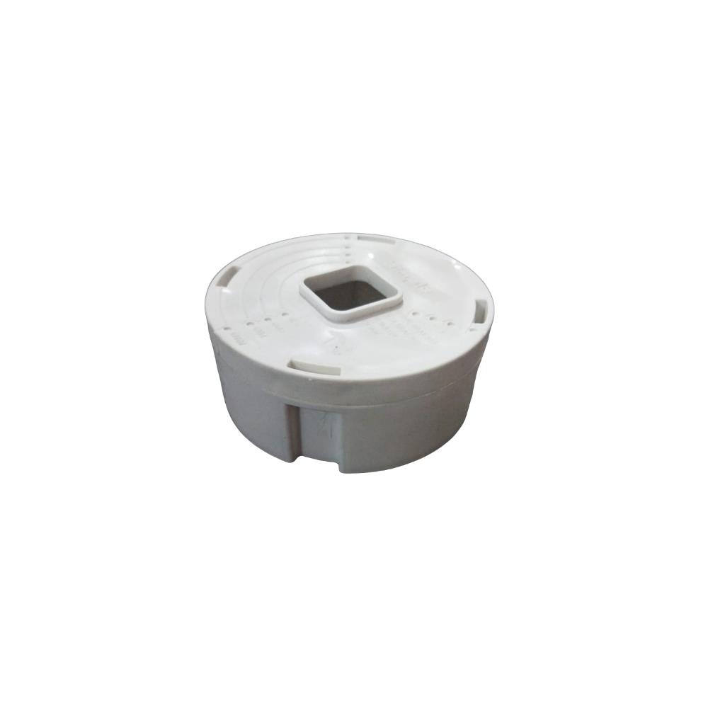 Buat Simple SMY01 Beyaz Yuvarlak Çevirmeli Kilit Kapak